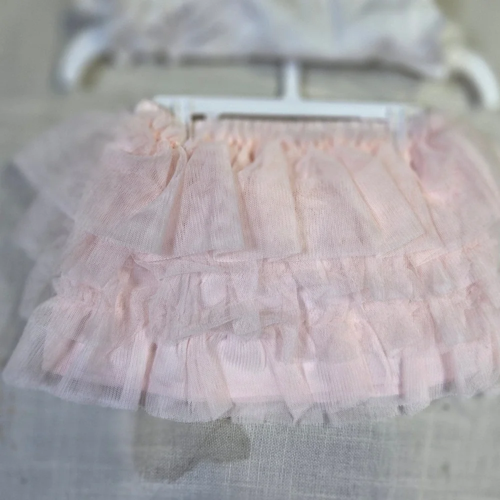 Carters Just One You Baby Girl Bunny Bodysuit and Pink Tutu Skirt Set 3M 6M